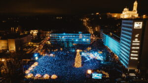 Kauno miesto savivaldybė Kalėdų eglės įžiebimas