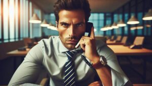 Šaltas skambutis? LAIKYKITE Prašyti pasikalbėti su „Sprendimo priėmėju“