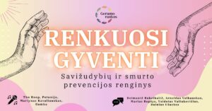 Kauno miesto savivaldybė Kvietimas sustoti ir padėti šalia esantiems –