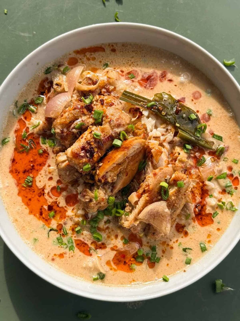 Citrinžolių vištiena su kokosų sriuba