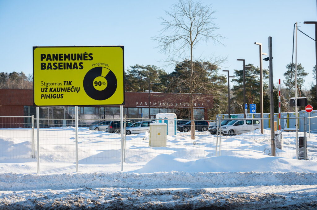 Kauno miesto savivaldybė Kaune didžiausi objektai statomi išskirtinai už gyventojų