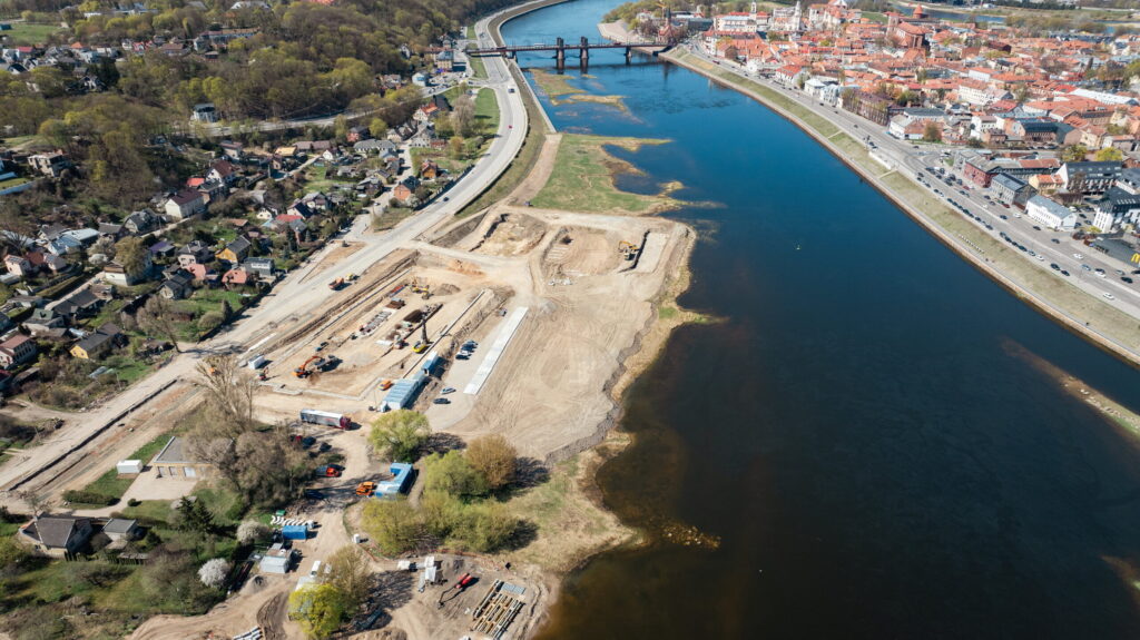 Kauno miesto savivaldybė Įsibėgėja M. K. Čiurlionio koncertų centro statyba