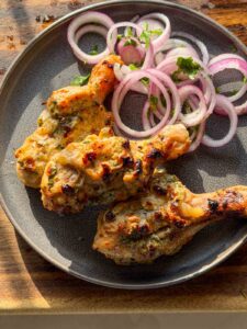 Air Fryer Malai Chicken Tikka