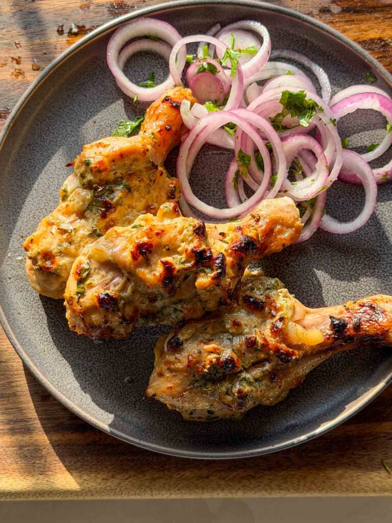 Air Fryer Malai Chicken Tikka