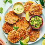 Easy Jalapeño Corn Fritters (Vegan)